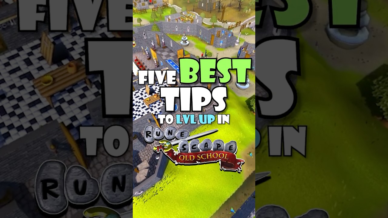 Мои 5 лучших советов по повышению уровня в старой школе RuneScape