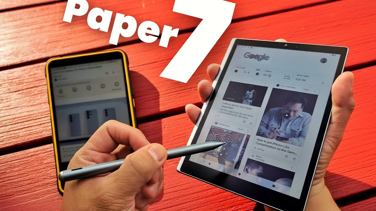 Paper 7 (Recenzja) &mdash; Im jaśniej, tym lepiej! (Refleksyjny wyświetlacz LCD) ☀️