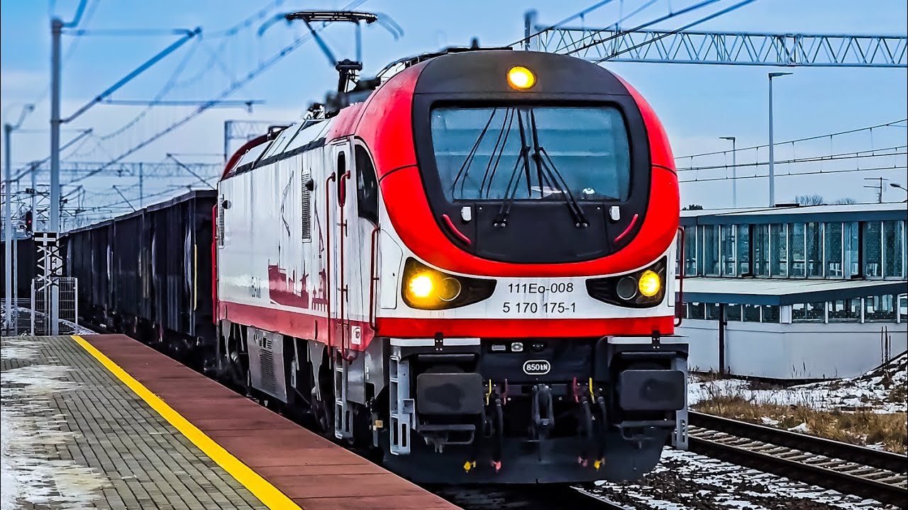 PESA GAMA 111Eo-008 ⚪🔴 RAIL CAPITAL🔹Zabrzeg🔹➡️ ZEBRZYDOWICE