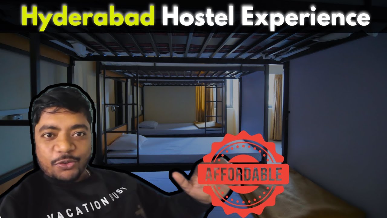 Was This Hostel Worth It in Hyderabad? 🫨 #hyderabad #indiantraveller 