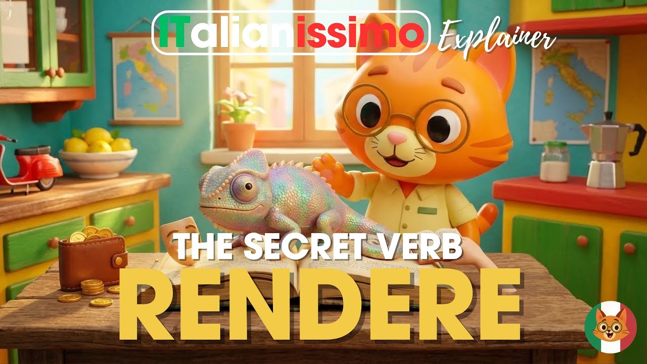 Как использовать «Rendere» в итальянском языке | Глагол-хамелеон, который так любят носители язык...