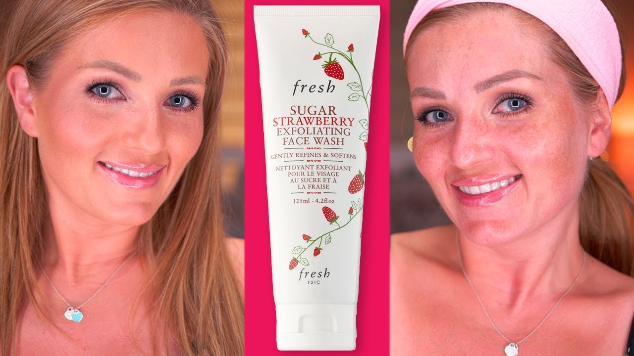 Fresh Beauty Sugar Strawberry Exfoliating Face Wash My 1 Month Review