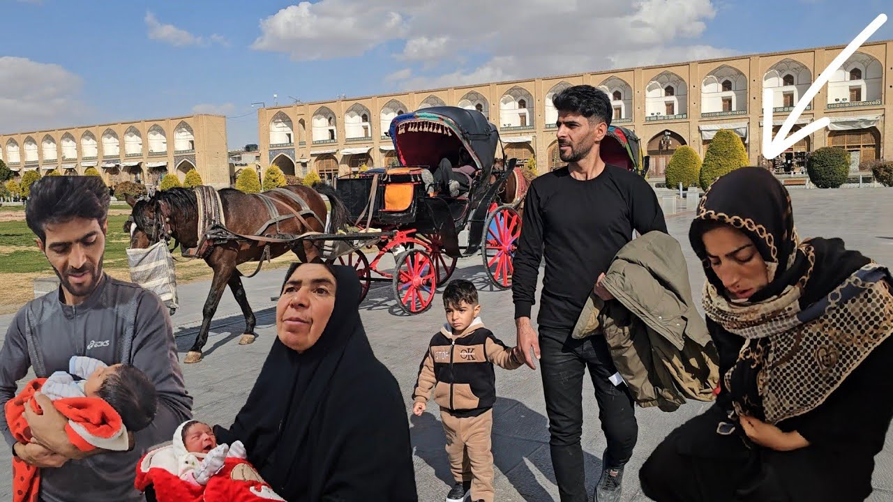 Saleh and Soheil's great day in Isfahan: Saleh's new son's vlog