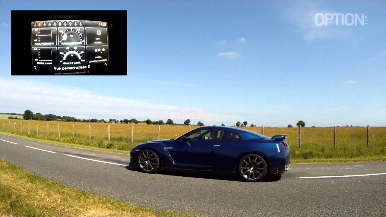 Nissan GT-R 2011 Launch Control (Option Auto)
