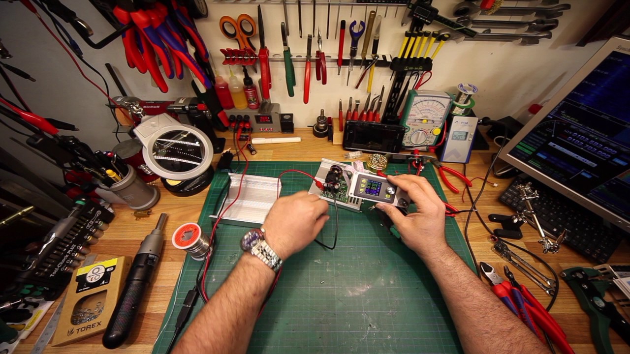 Laboratuvar tipi güç kaynağı yapımı (30 Dolar)