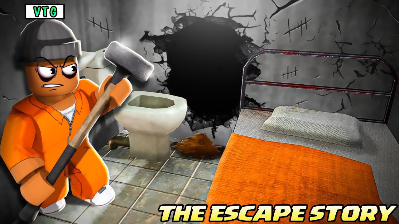 The Escape Story Gameplay In Roblox|On Vtg!