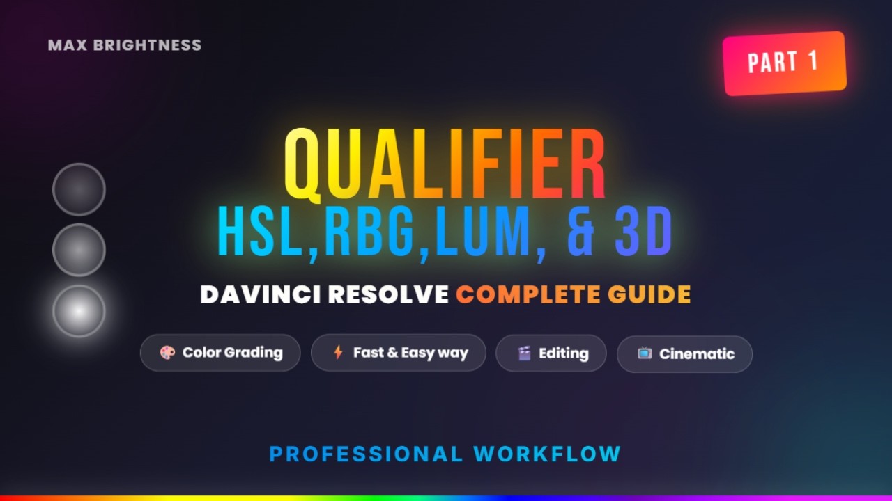 How Professional Colorists Use Qualifiers