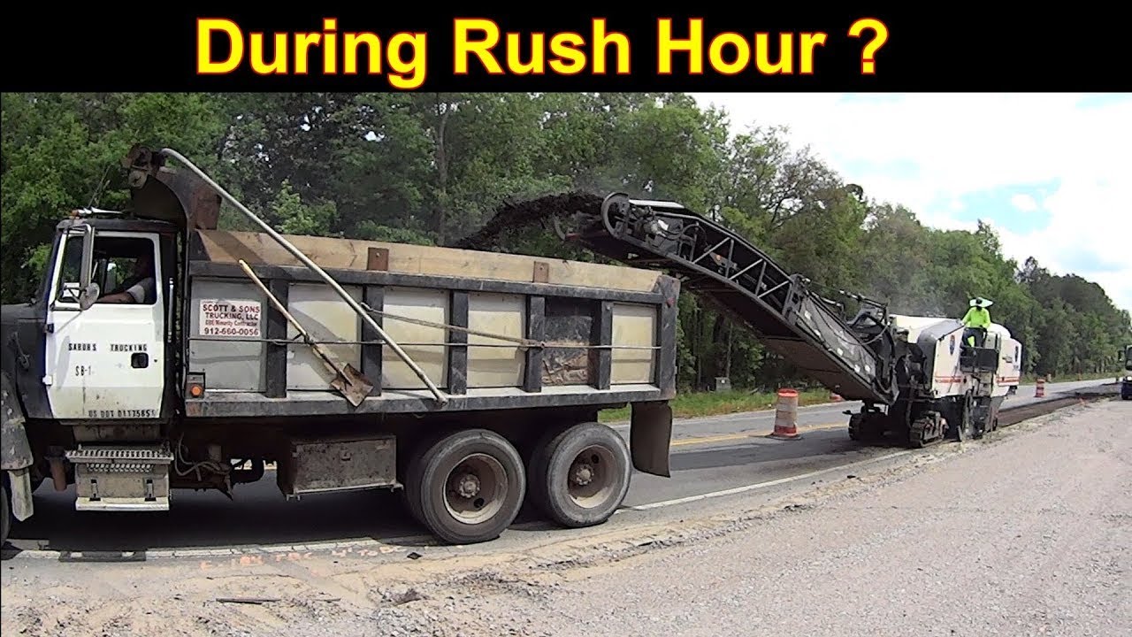 Ep 3 Dump Truck Driver's Vlog - Road Milling