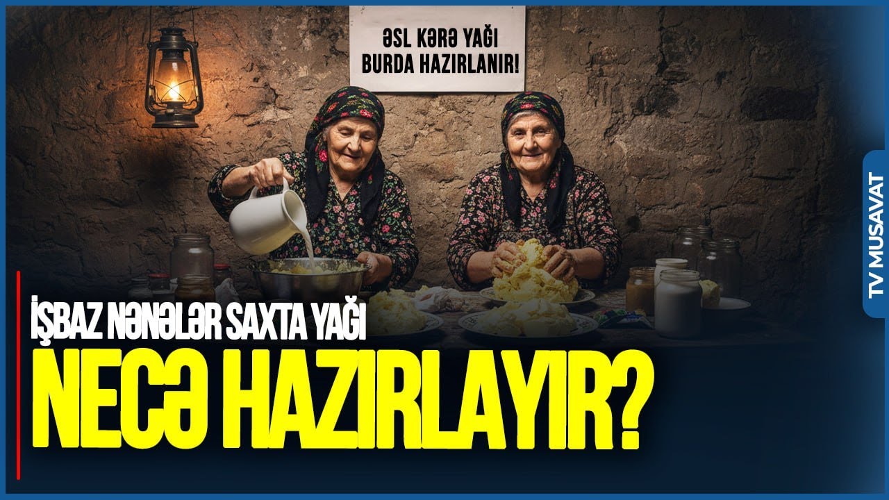 5 manatlıq İran yağı, işbaz nənələrin hiyləsi- İNSANLARI BELƏ ALDADIRLAR!