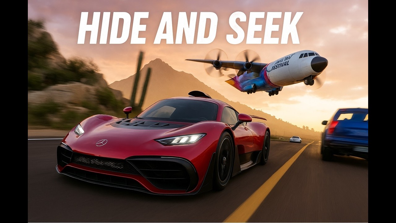 Watch 3:58 for the most perfect drift  - Forza Horizon 5, Hide and Seek