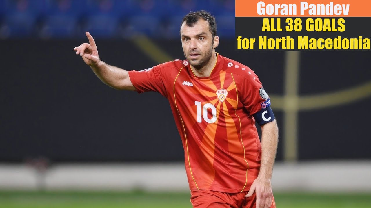 Goran Pandev ◉ All 38 Goals for North Macedonia 🇲🇰