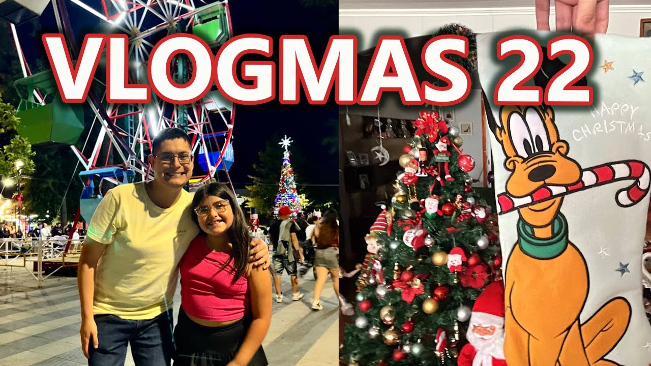 VLOGMAS 22 : BOTA NAVIDEÑA, ME CORTO EL PELO Y MÁS!