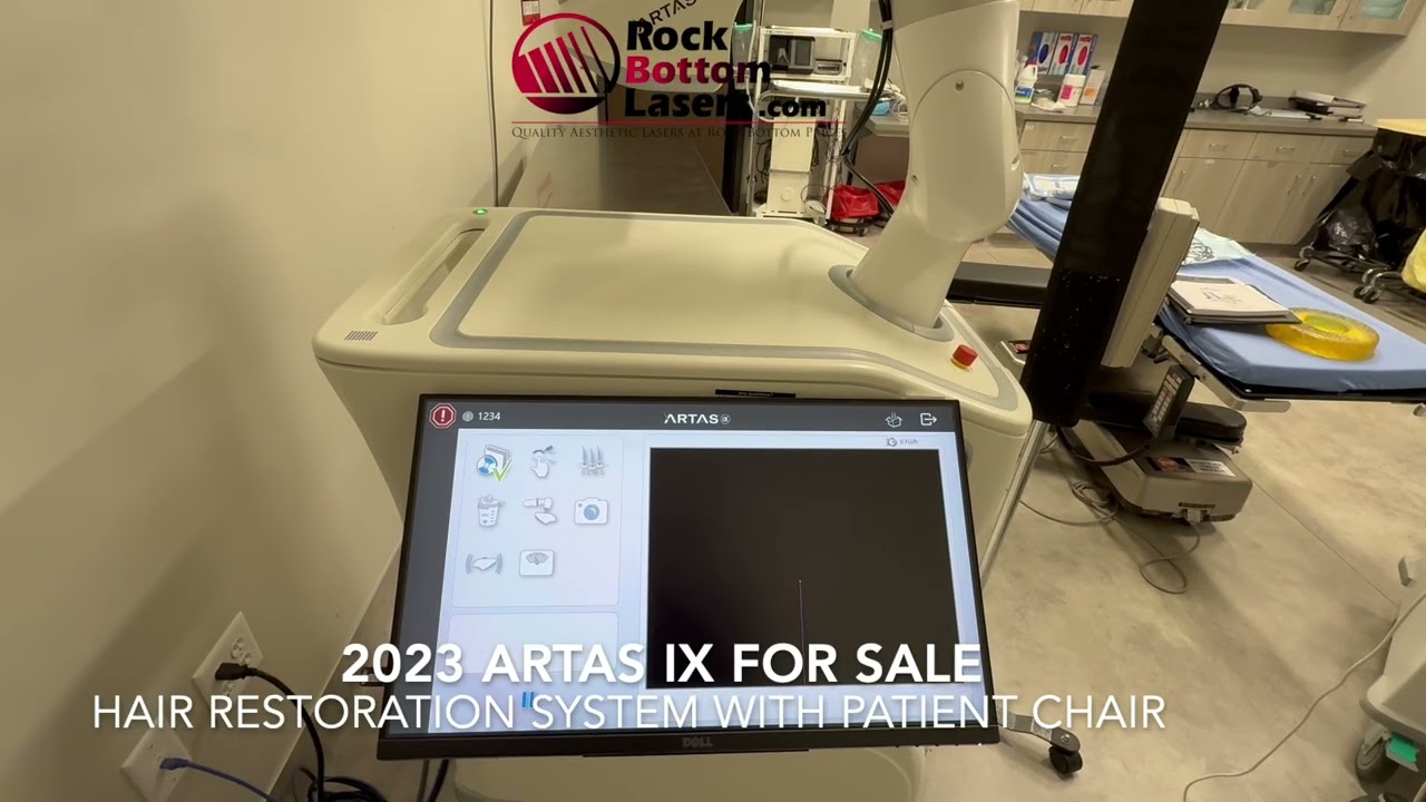 2023 Venus Concepts ARTAS iX Hair Restoration System with Patient Chair For Sale