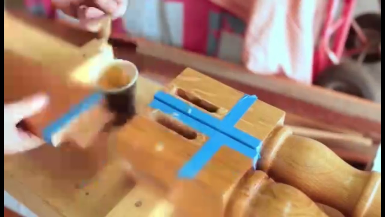 老师傅制作实木餐桌，过程堪称惊艳完美，太专业了
