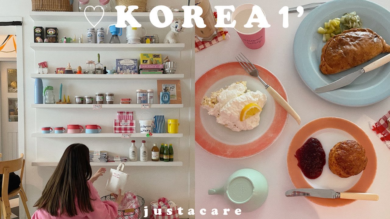 korea vlog (ep.1) 🍋 ꔛ 🧸🛼 。(ENG)⌇flying to Seoul, cafe hopping สุดคิ้ว, เดินเล่นย่าน Yeonnam-dong