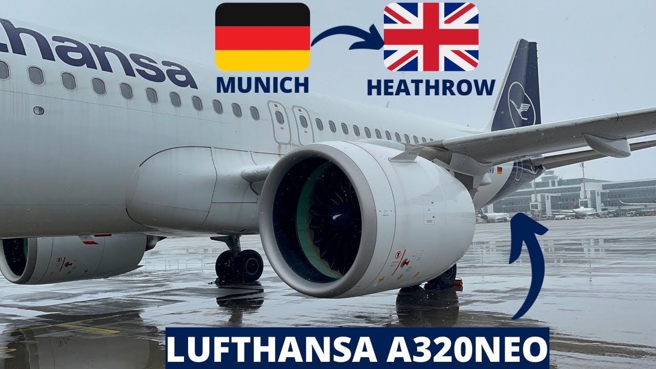 Trip Report | Lufthansa A320neo economy | Munich MUC to London Heathrow  LHR