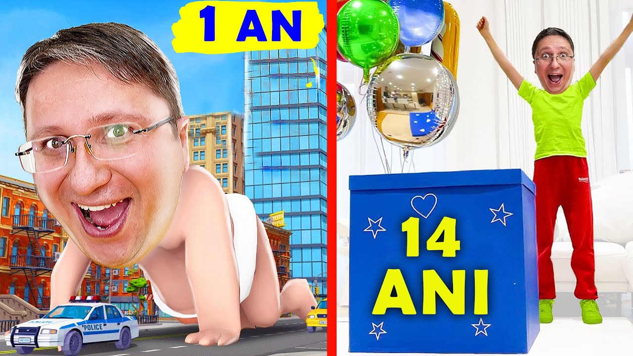 👶 De la NAȘTERE până la BĂTRÂNEȚE 👴 100 de ANI ⏰ în 24 de ORE