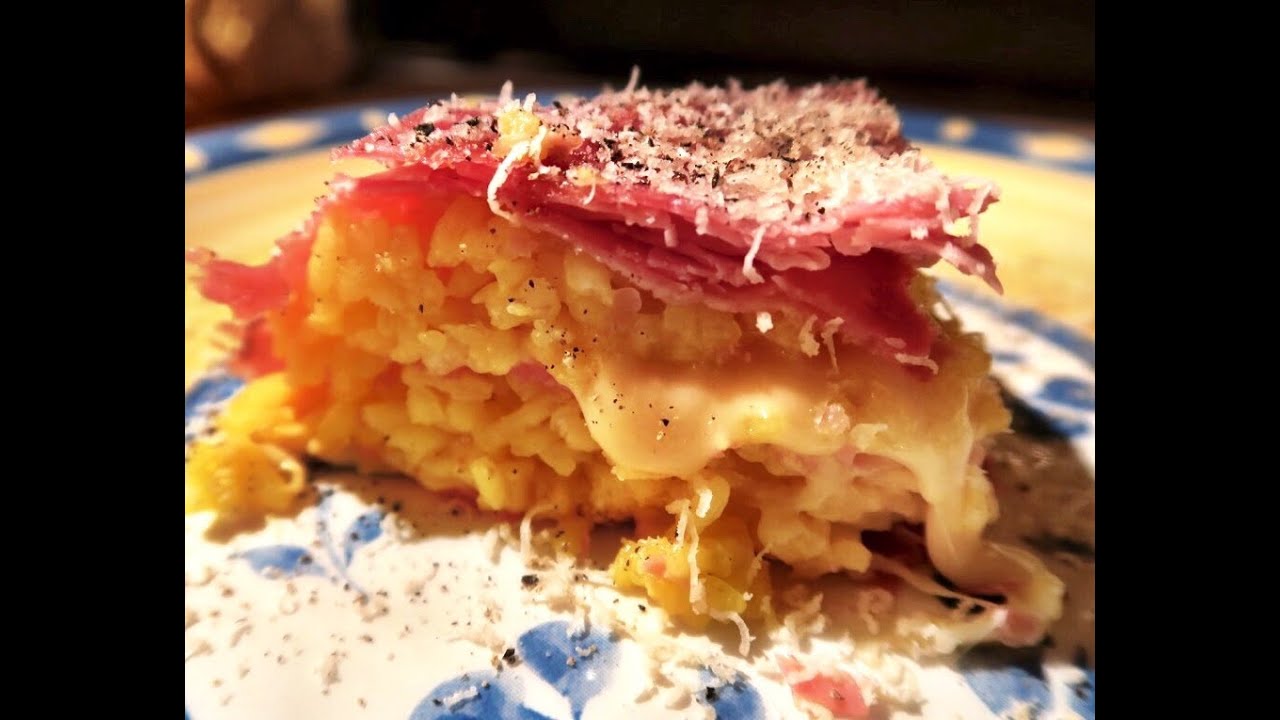 Timballo di riso - in 20' nel microonde