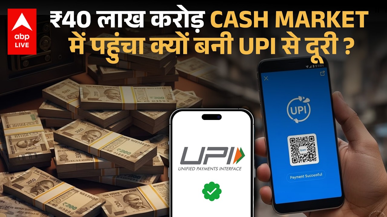 Cash vs Digital India: क्या Tax के डर की वजह से बढ़ रहा है Cash Circulation? |ABPLIVE