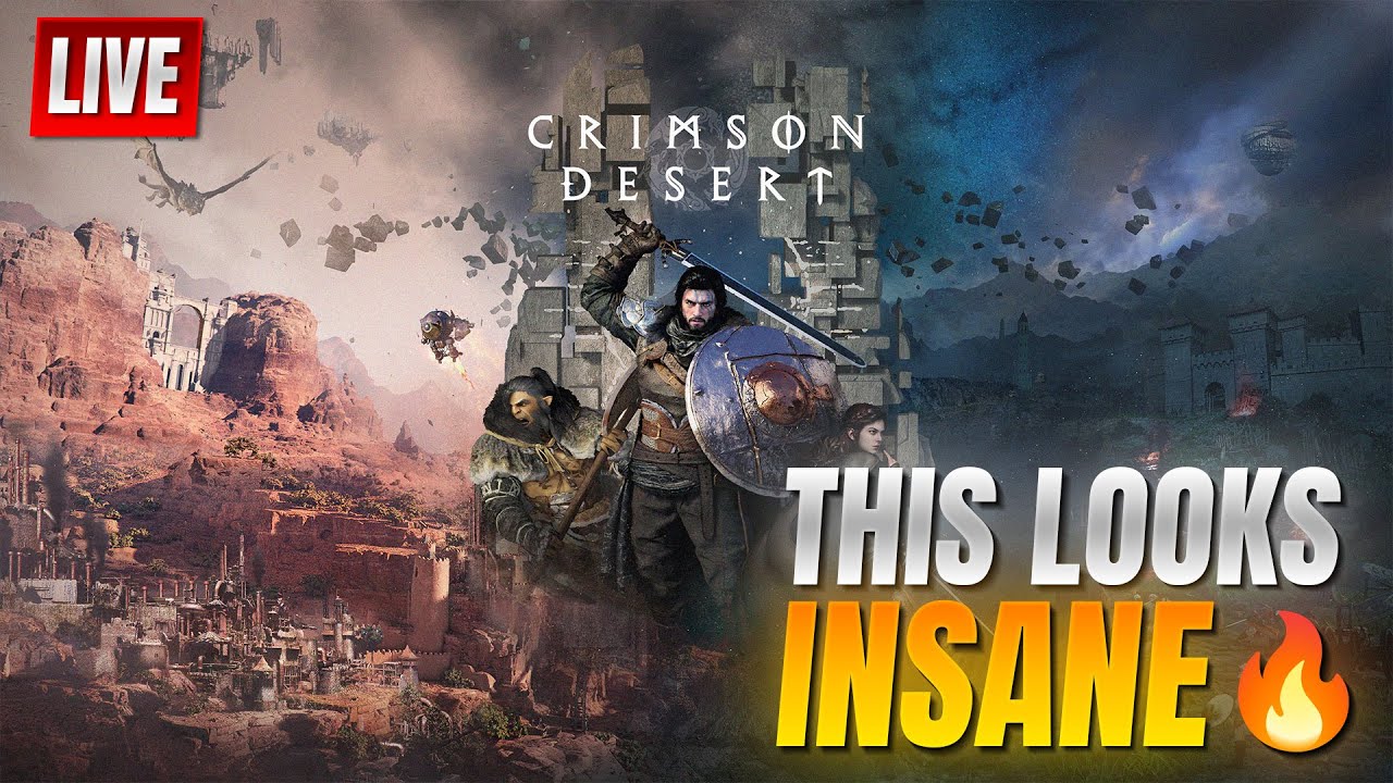 Crimson Desert 🔥⚔️ | This Looks INSANE?! | Part 1 | Hindi Gameplay