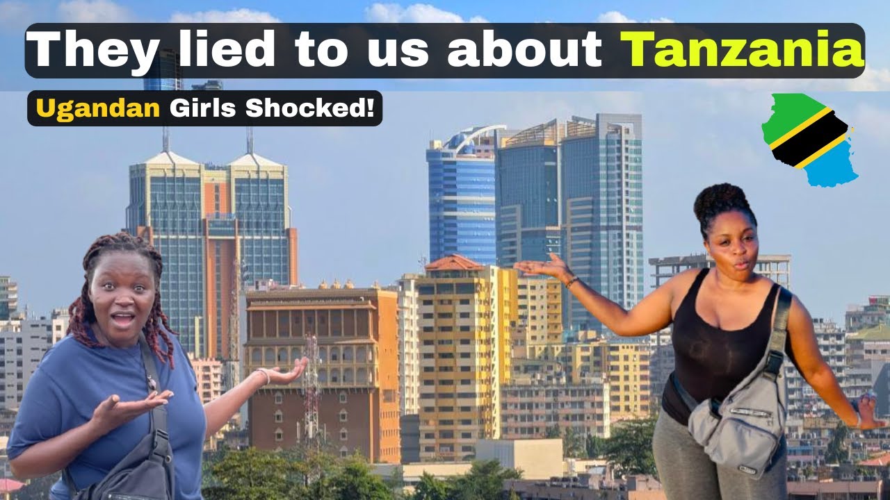 They lied to us About Tanzania! 😱 Ugandan Girls shocked by World Class Infrastructures in Tanzania