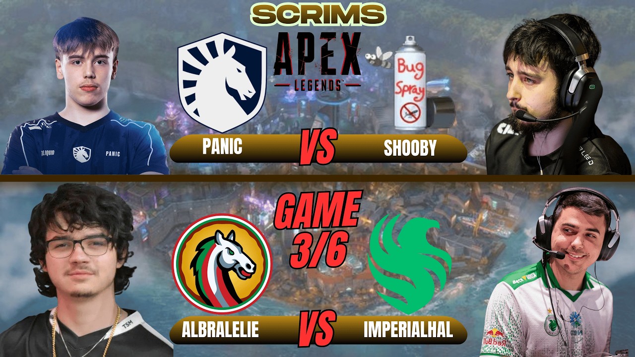 ImperialHal против Albralelie | Panic против Shooby – Двойная схватка 🤯🔥 | Apex Legends