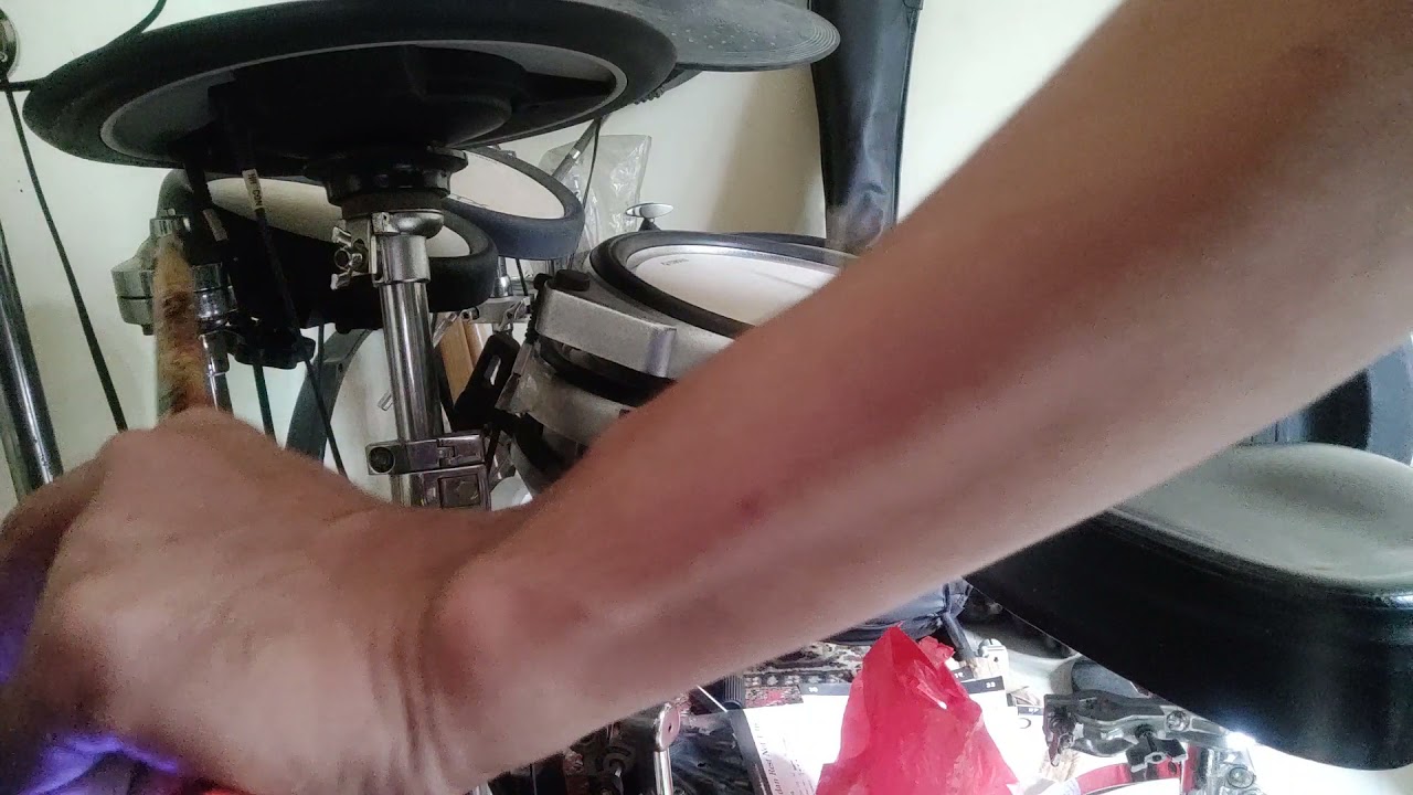 Testing yamaha xp100t on snare input dtx700 midule