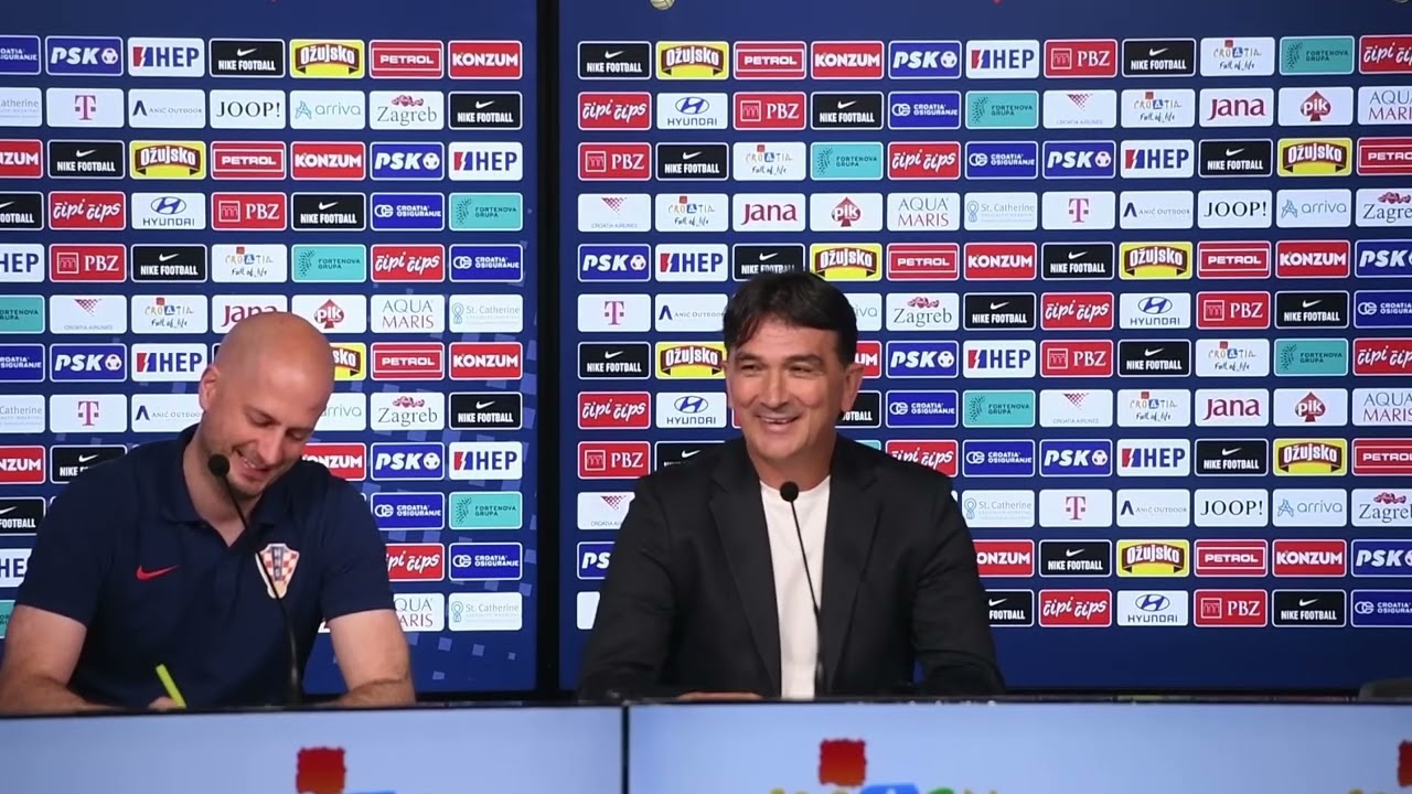 Konferencija za medije izbornika Zlatka Dalića uoči EP 2024 u Njemačkoj