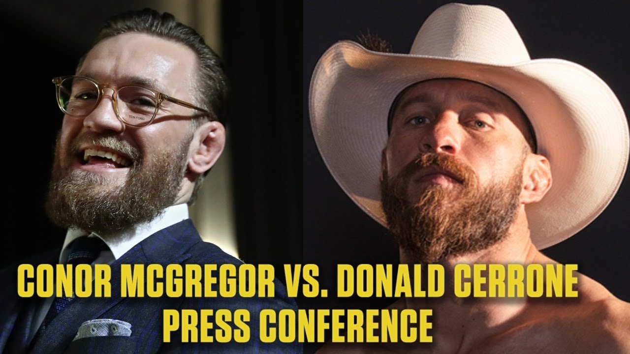 Conor McGregor vs. Donald &lsquo;Cowboy&rsquo; Cerrone: UFC 246 Press Conference