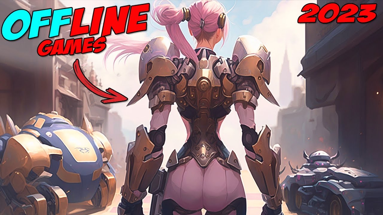 TOP 10 MELHORES JOGOS OFFLINES PARA ANDROID 2023 !!