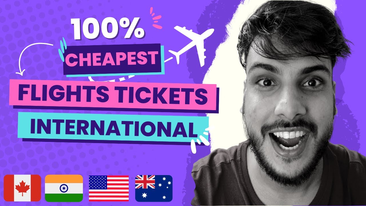 How To Book 100% Cheapest International Flight | India To Canada | International Student