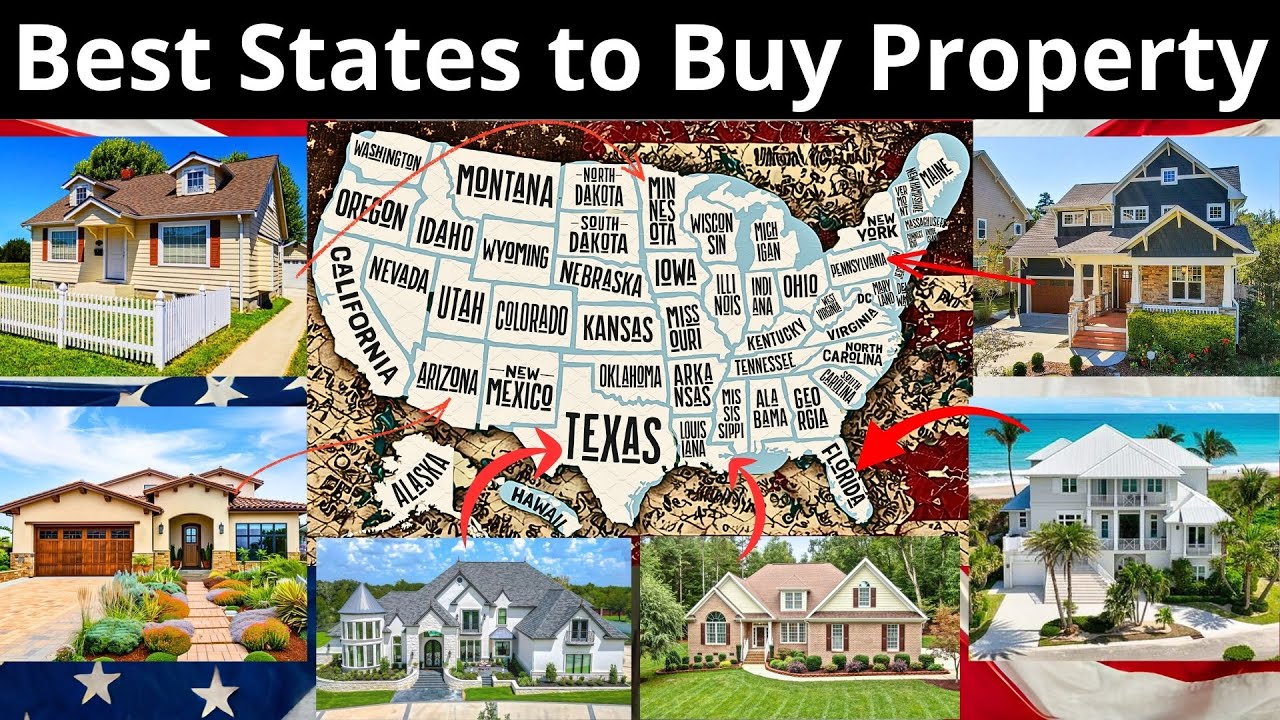 Best States to Buy Property(House) in America