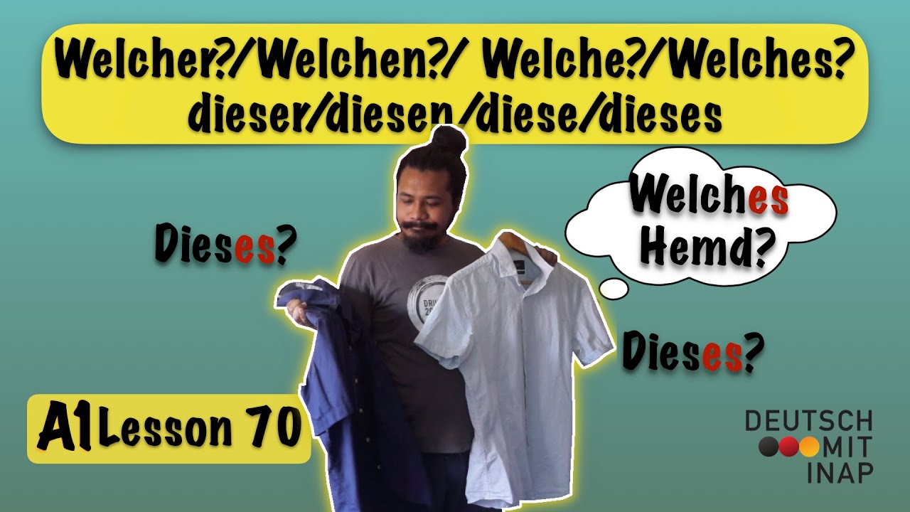 A1- Lesson 70 | Fragewörter 