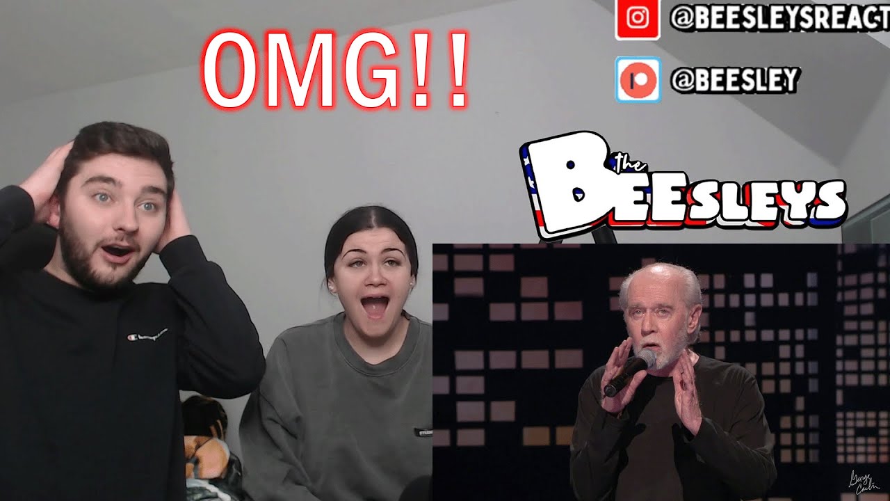 British Couple Reacts to Dumb Americans - George Carlin