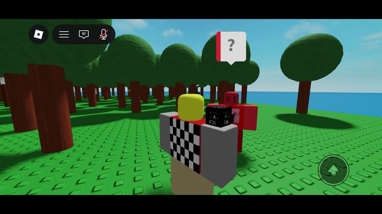 (Credit to my friend TheGreyGamer) exploring my friends game (link to the game in the description)￼