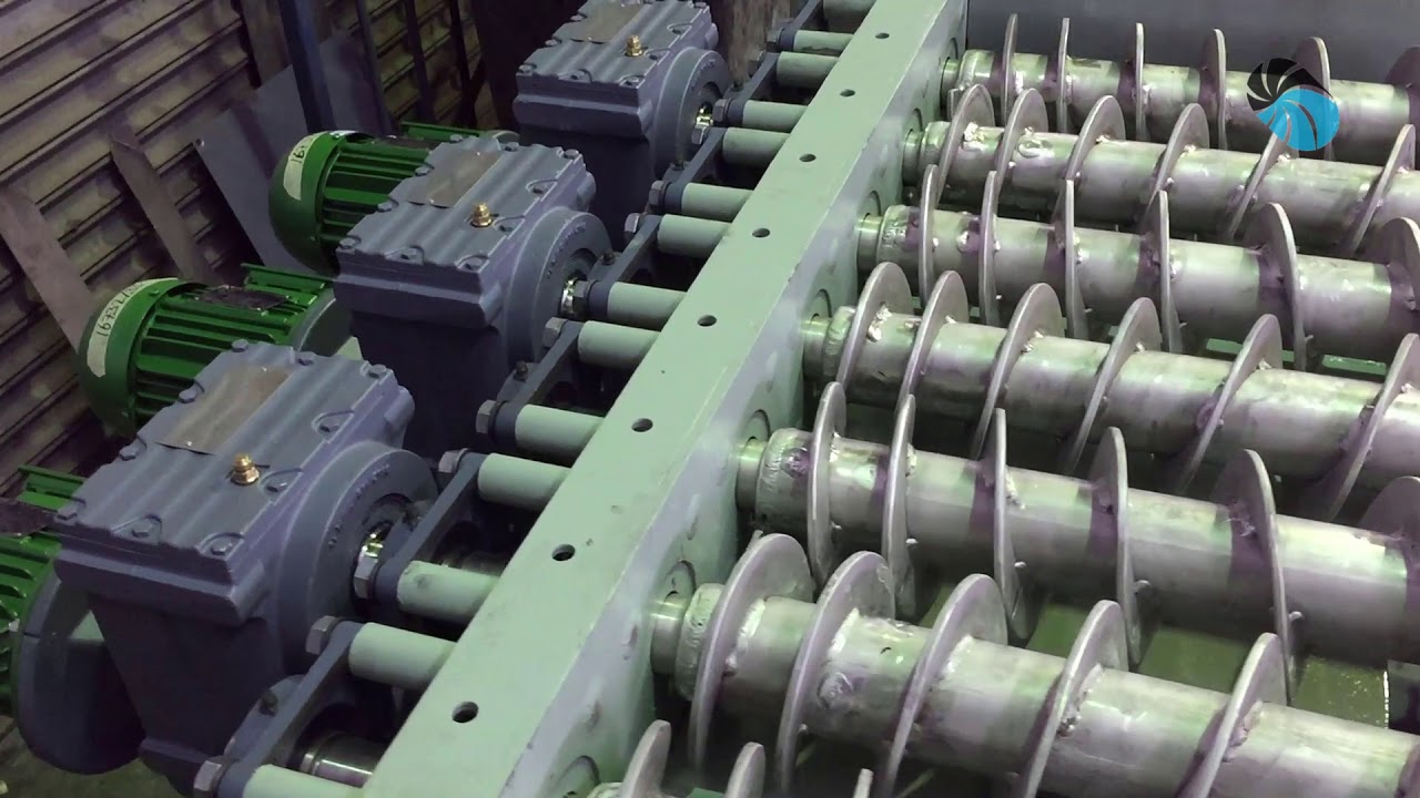 Wet powder discharge from a Silo   Techmatic