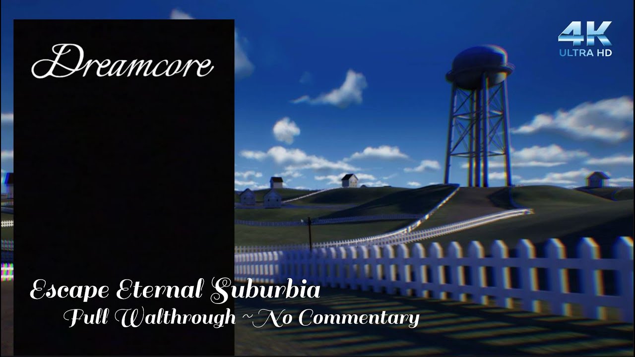 DREAMCORE Eternal Suburbia | Backrooms [No Commentary]
