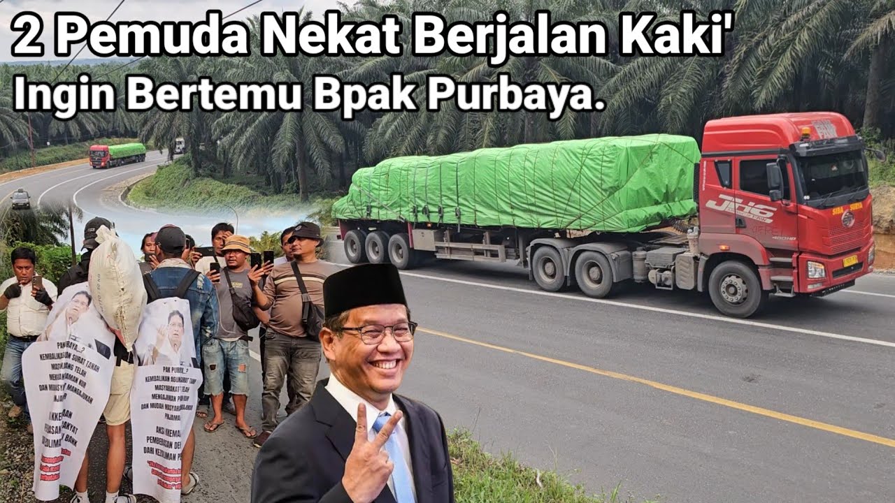 Dua Pemuda Nekat Berjalan Kaki Dari Asahan Menuju Jakarta Ingin Menemui Pak Purbaya Menkeu.