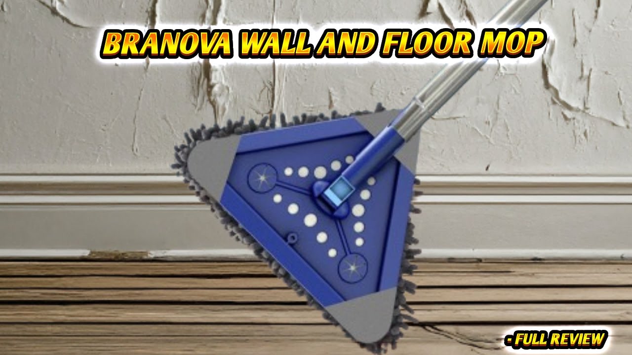 🧹 Ditch Your Ladder! Clean High Ceilings & Baseboards Effortlessly BRANOVA (85
