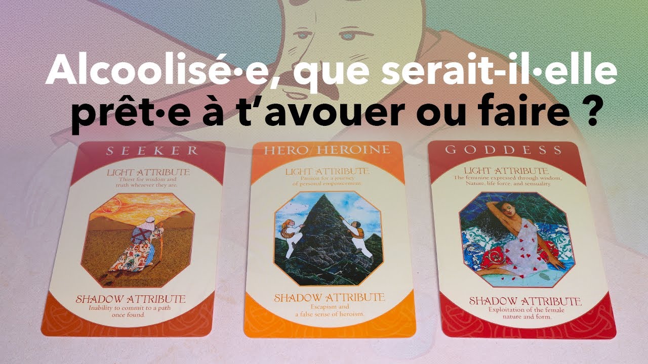 Alcoolisé, que dirait-il ou ferait-il ? 🥴🤪💬 | guidance en tirage à choix (intemporel)