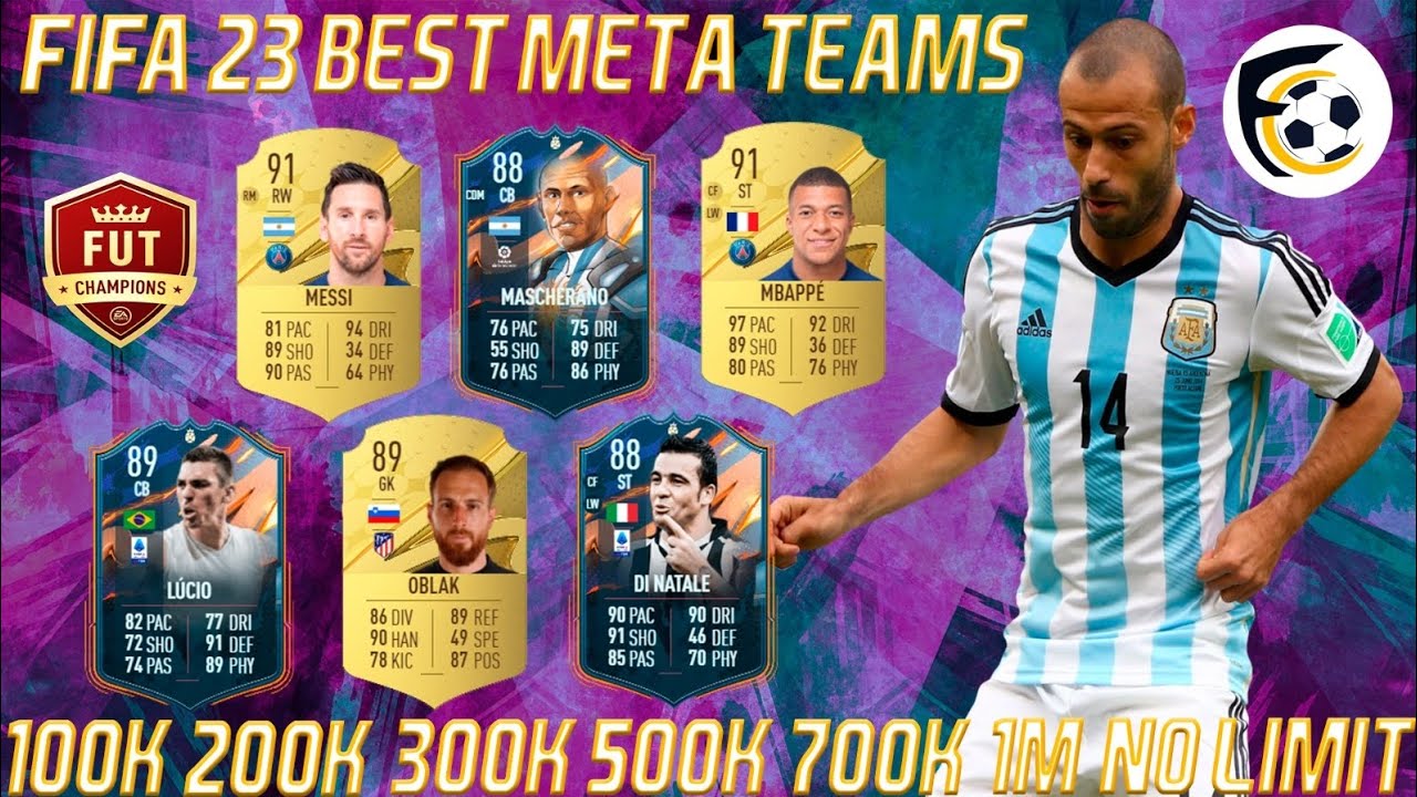 FIFA 23 BEST META ULTIMATE TEAMS! FIFA 23 100K 200K 300K 500K 700K 1M SQUAD BUILDER WITH AI! #1