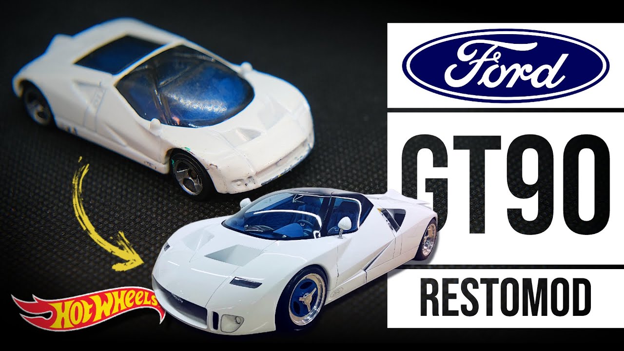 Hot Wheels Ford GT90 кастом