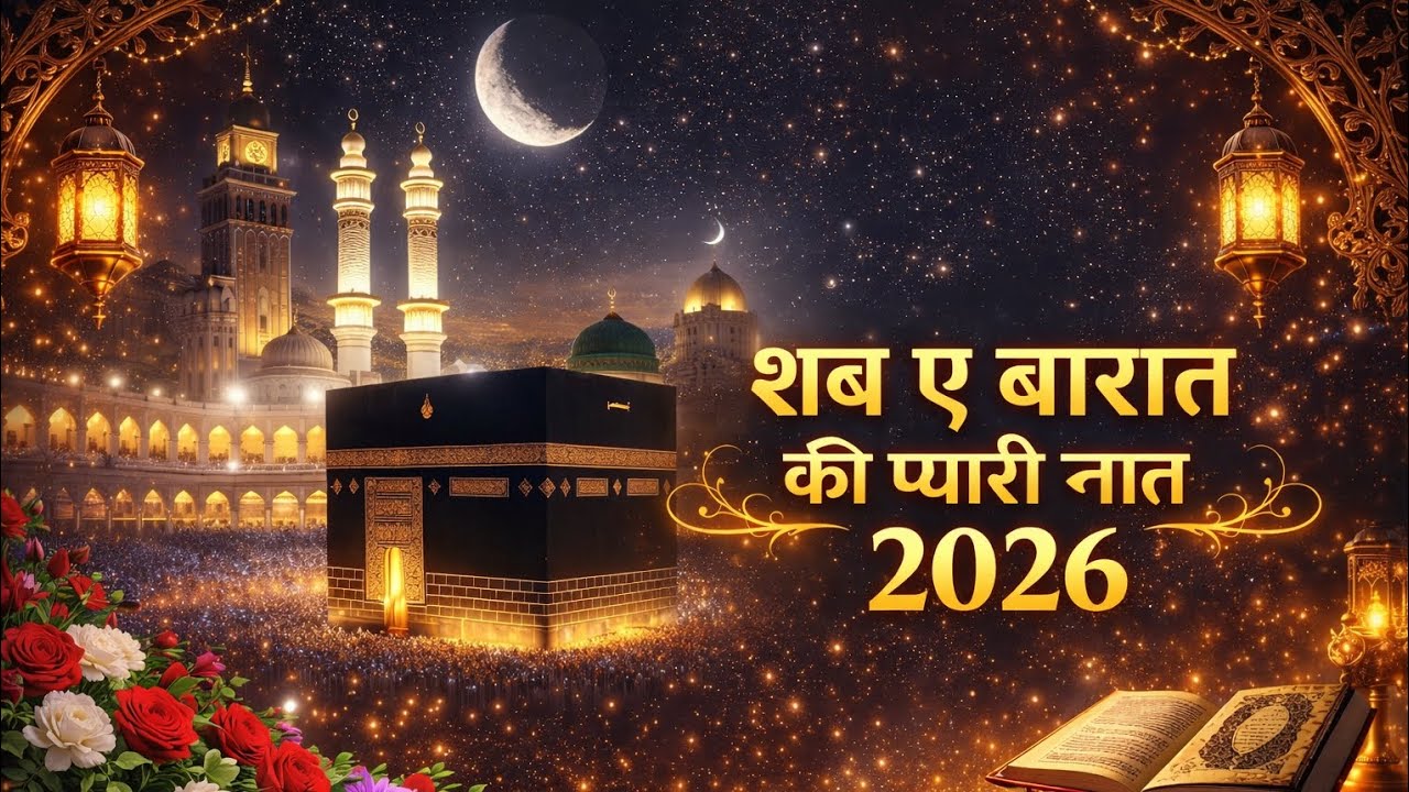शब-ए-बरात की प्यारी नात 2026 | दिल को छू लेने वाली नात | Shab-e-Barat Ki Pyari Naat
