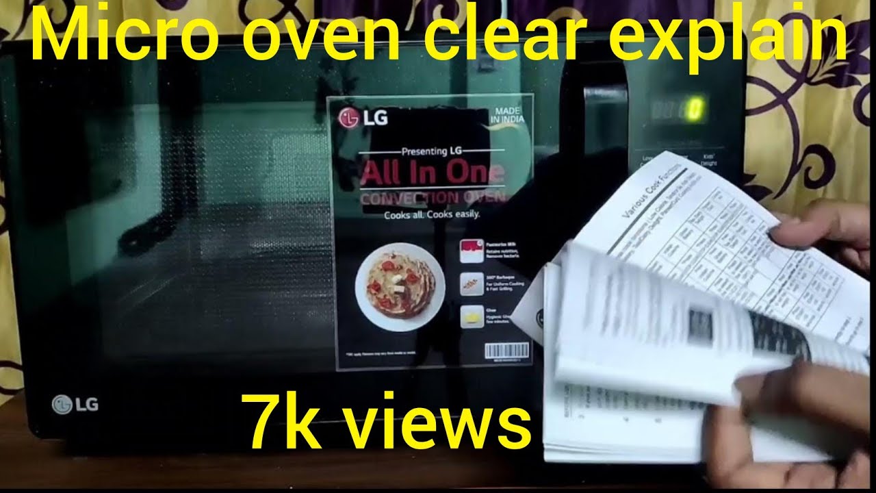 LG conventional micro oven Unboxing and review (clear explanation in tamil)