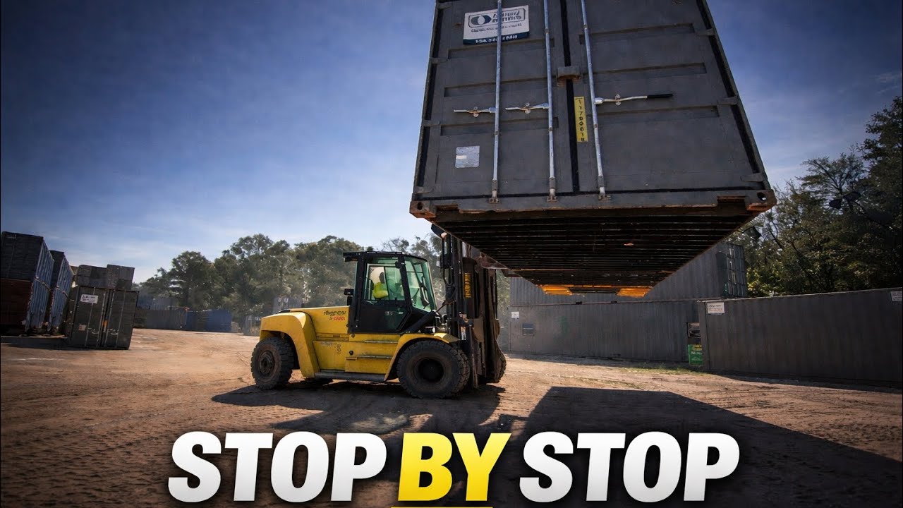 A Real Day Running Containers | Stop By Stop