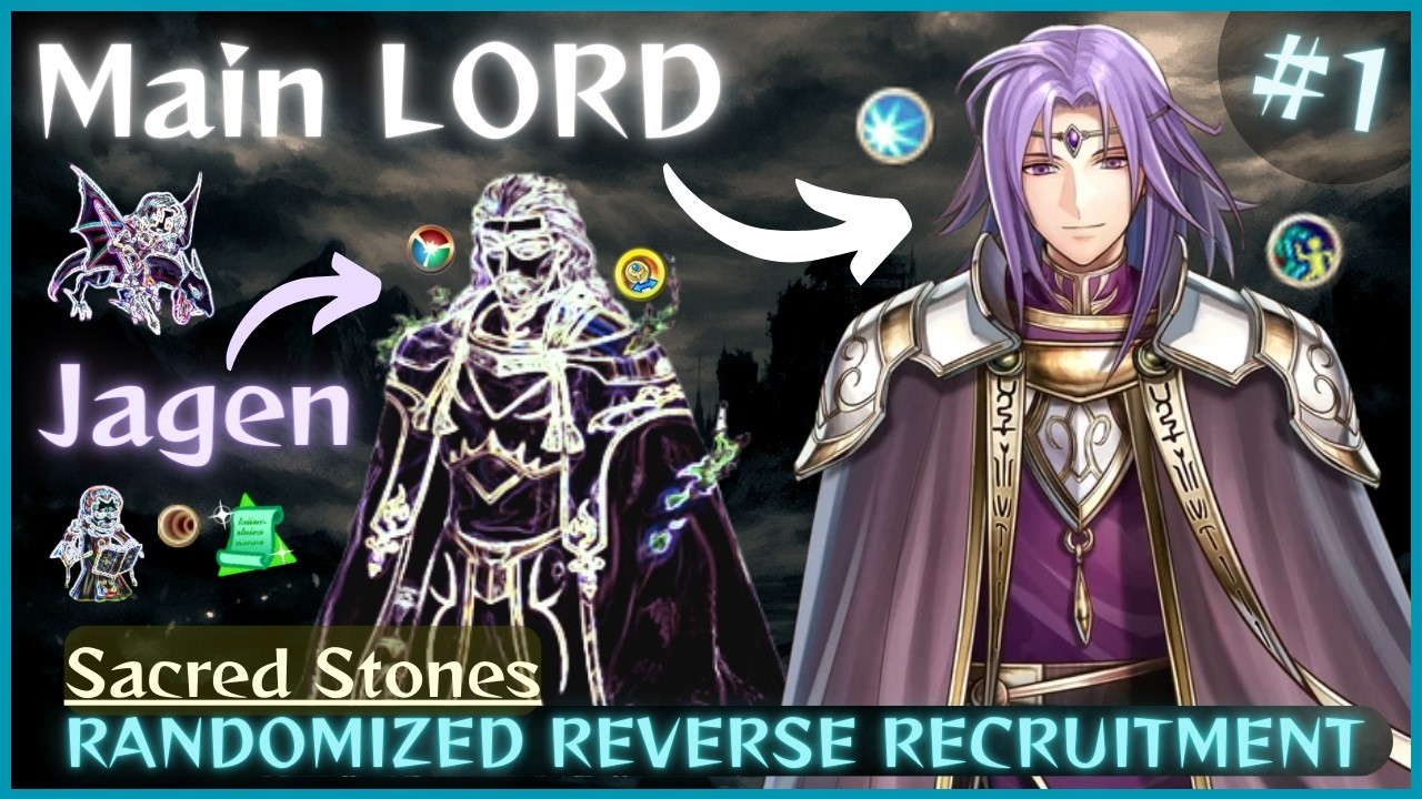 Playing FE8 from the VILLAIN'S SIDE! | Fire Emblem: The Sacred Stones RRR #1