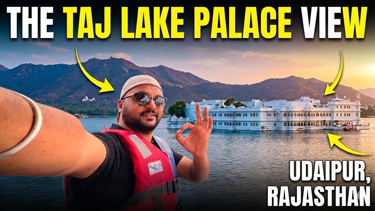 Taj Lake Palace Udaipur Boat Ride | Udaipur Rajasthan Tourism 2026 | Punjabi Travel Vlog 