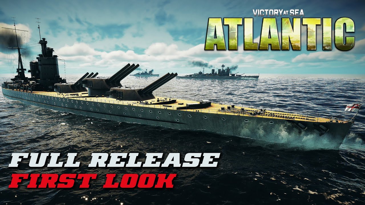 Victory At Sea Atlantic — полный релиз — первый взгляд!