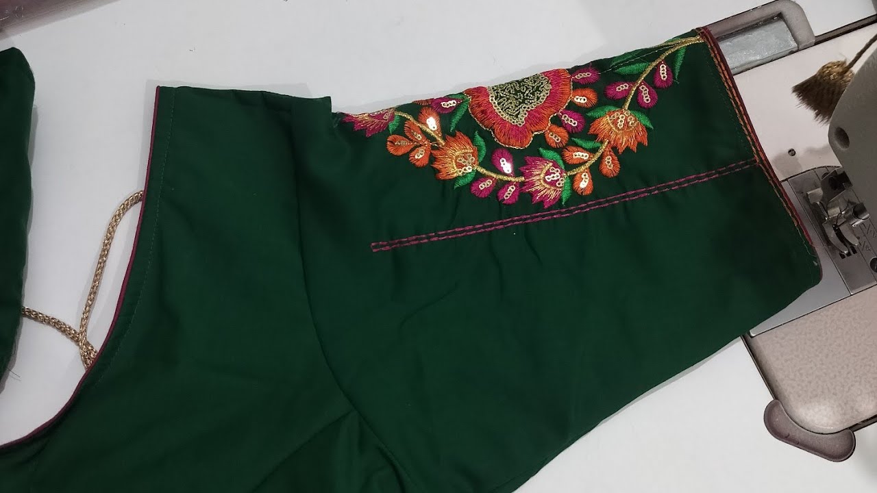 simpal blouse design cutting and stitching at home blouse ki silai karna sikhen #shortsfeed  #blouse