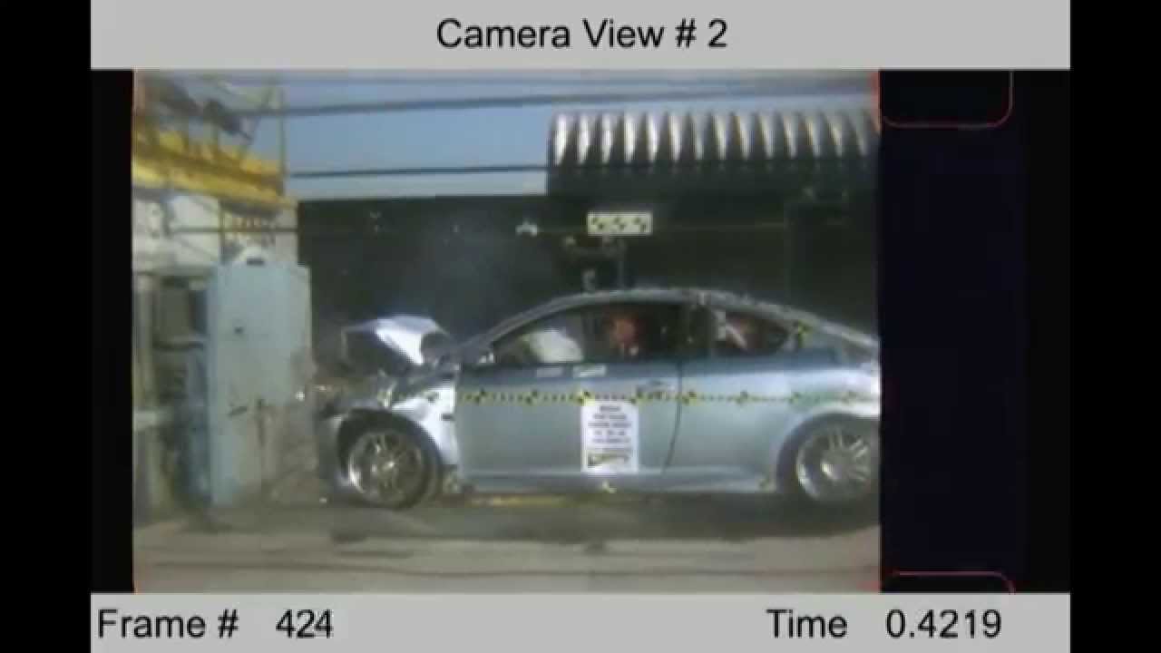 2005-2010 Scion tC NHTSA Frontal Impact